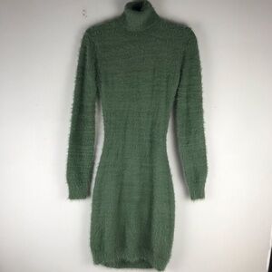NWT etophe studio Open Back Turtle Neck Sweat dress Size M